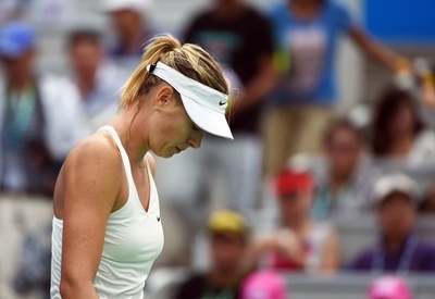 シャラポワが波乱の3回戦敗退、武漢オープン