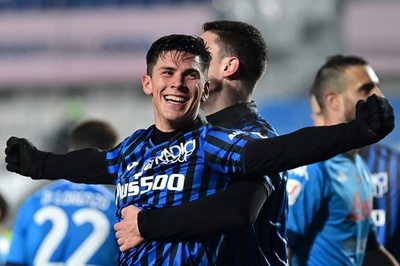 アタランタがイタリア杯決勝へ ペッシーナ2発で王者ナポリ撃破