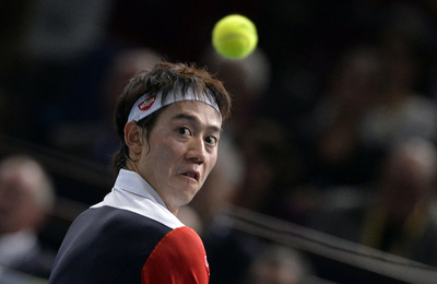 錦織が3回戦敗退、ガスケはツアー・ファイナル出場へ パリ・マスターズ