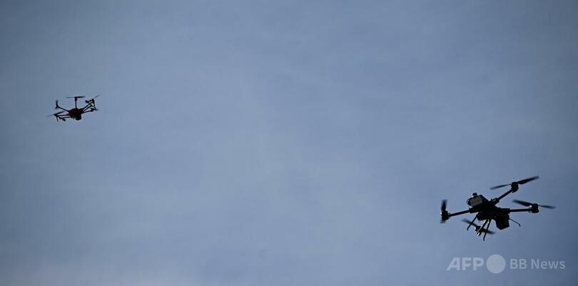 新たな無人機の目撃情報、デンマーク最大の軍事基地上空で