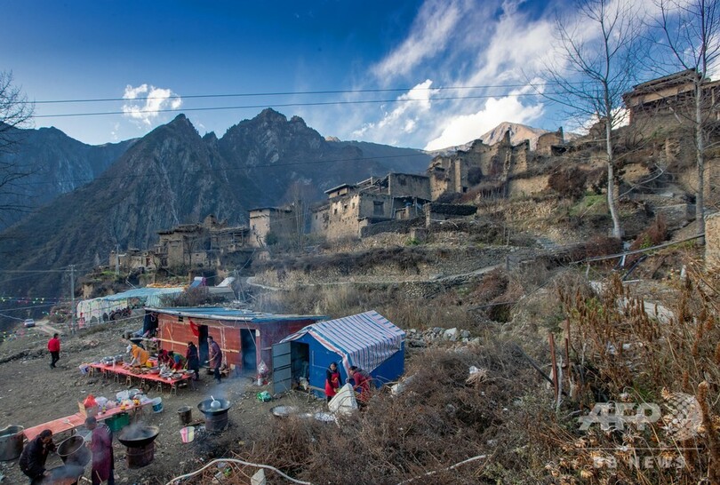険しい山中で生きる、少数民族チャン族の古い村を訪ねる 中国・四川 写真9枚 国際ニュース：AFPBB News