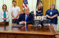 米ホワイトハウスで、新型コロナウイルス感染症（COVID-19）について話すドナルド・トランプ大統領（2020年5月6日撮影）。(c)SAUL LOEB / AFP