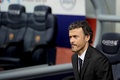 FCバルセロナ（FC Barcelona）の本拠地カンプ・ノウ・スタジアム（Camp Nou stadium）に姿をみせたルイス・エンリケ（Luis Enrique）監督（2014年5月21日撮影）。(c)AFP/JOSEP LAGO
