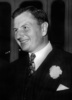 伊ローマでパーティーに出席するデービッド・ロックフェラー氏（1957年7月10日撮影）。(c)AFP