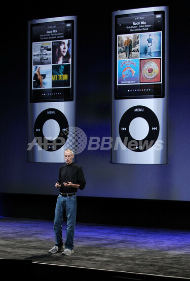 アップル新型「iPodナノ」は動画も撮れる、復帰のジョブズ氏発表 写真5