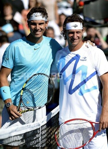 ナダル、ジョコビッチらがナルバンディアンの引退記念試合に登場 写真