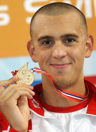 チェー・ラースロ 欧州水泳選手権・男子200メートルメドレーを制す