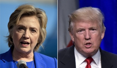 トランプ氏、肺炎のクリントン氏に意外な配慮 職員に批判自粛令