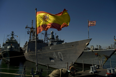 NATO海軍、13日にスペイン沖で軍事訓練