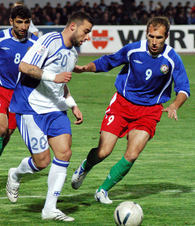 ＜サッカー 欧州選手権2008・予選＞アゼルバイジャン フィンランドを降しグループリーグ初白星 - アゼルバイジャン