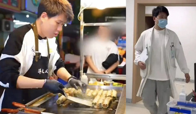中国の青年医師が夜に屋台主に変身 1日の売上は3万円超