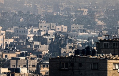 イスラエル、ガザ地区南部の広範囲に新たな避難勧告  国連