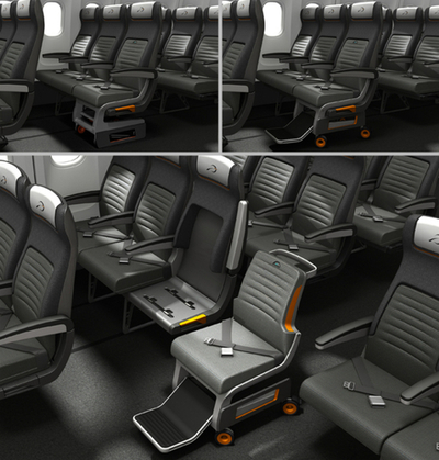 体の不自由な人にも快適な空の旅を、斬新デザイン「エアーアクセス」