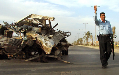 青果市場近くで自動車爆弾、5人死亡 - イラク