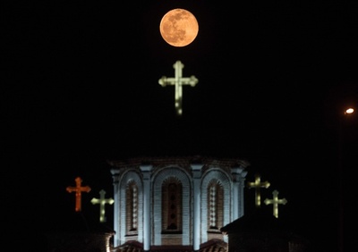【今日の1枚】雪月に、祈りよ届け