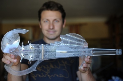 3Dプリンターでバイオリン「3Dバリウス」製作、仏男性