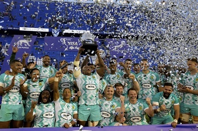 W杯王者・南アがアルゼンチン下す 後半一気に逆転 ラグビー