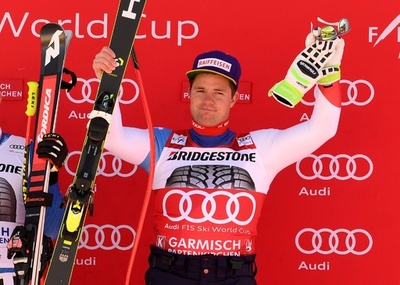 フォイツが滑降今季3勝目、アルペンW杯