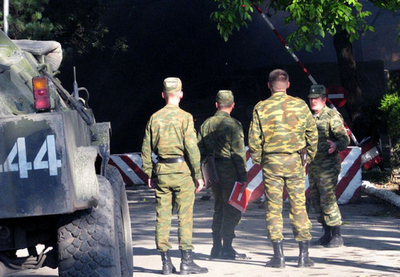 南オセチアで爆発、ロシア兵7人死亡