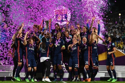 熊谷所属のリヨン、史上初の欧州CL3連覇 延長戦で劇的勝利