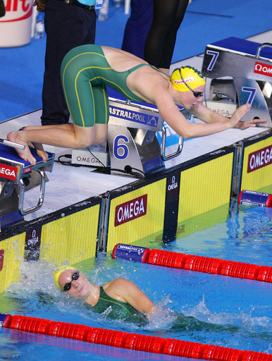 ＜第12回世界水泳選手権＞競泳、オーストラリア 予選トップで女子4x200メートル自由形決勝へ - オーストラリア