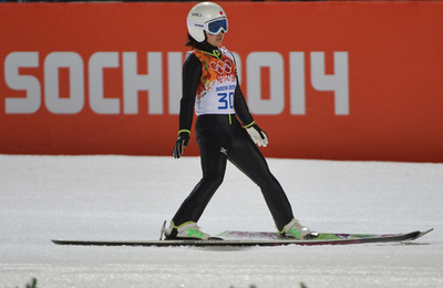 高梨 メダル届かず4位に終わる ソチ五輪