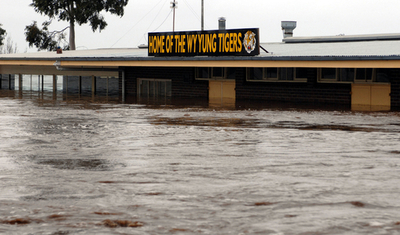 干ばつ続く豪州、南東部ビクトリア州で洪水発生