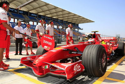 ライコネン トルコGPフリー走行1回目でトップタイムを記録