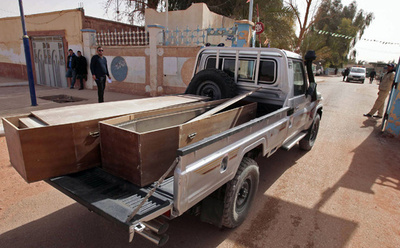 アルジェリア人質事件、現地では遺体の収容作業へ