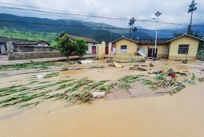 中国・四川省で集中豪雨、少なくとも12人死亡 7000人避難