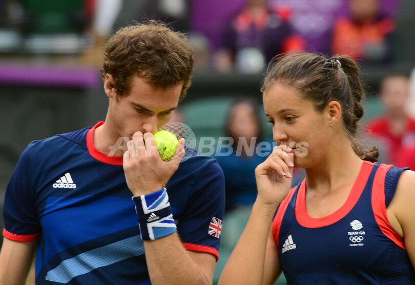 英国組が混合ダブルス準決勝進出、マレーは過密日程に