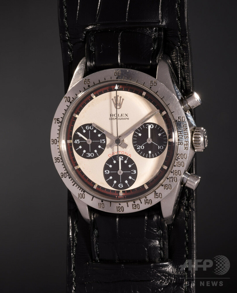 ポール・ニューマン所有「デイトナ」約20億円で落札、腕時計史上最高額