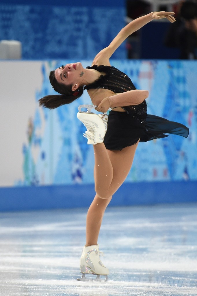 フィギュア女子シングルで11位のマルケイ、ソチ五輪