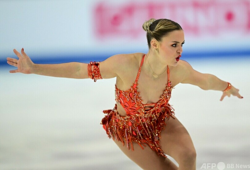 ヘンドリックスが女子SP首位 フィギュア欧州選手権