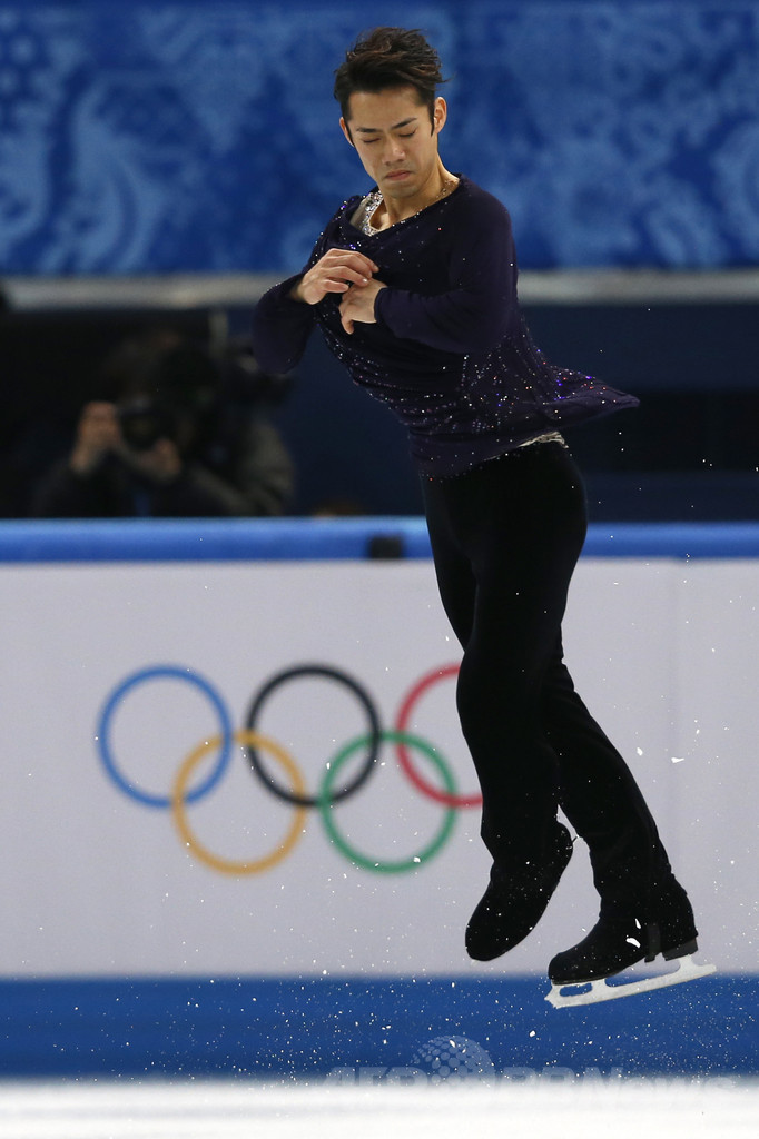 高橋大輔、フィギュア男子シングルで6位 ソチ五輪