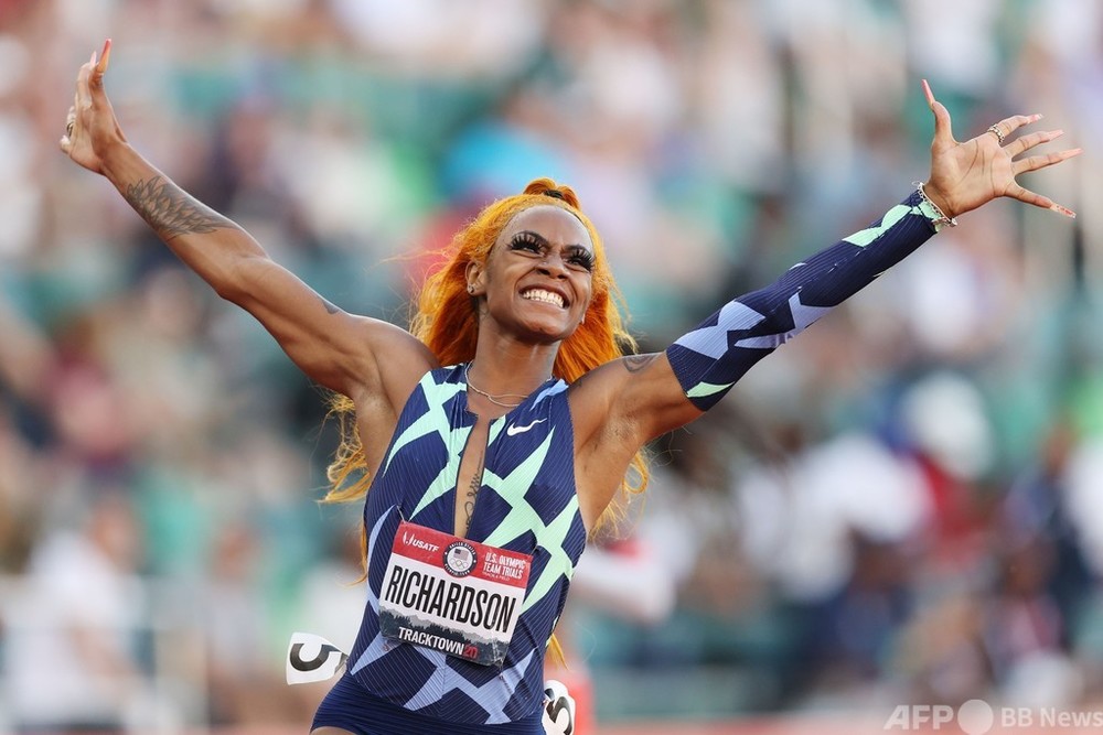 陸上100m全米女王がマリフアナ陽性、米報道 写真4枚 国際ニュース：AFPBB News