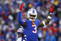 米ナショナル・フットボール・リーグ（NFL）、バッファロー・ビルズのダマー・ハムリン（2022年11月13日撮影）。(c)Isaiah Vazquez / GETTY IMAGES NORTH AMERICA / AFP