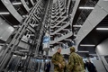 ロシア・サンクトペテルブルクに開設された「PMCワグネル・センター」（2022年11月4日撮影、資料写真）。(c)Olga MALTSEVA / AFP