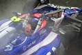 24F1第20戦メキシコシティGP決勝。クラッシュしたRBの角田裕毅（2024年10月27日撮影）。(c)YURI CORTEZ/ AFP