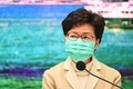 香港で記者会見に臨む林鄭月娥（キャリー・ラム）行政長官（2020年1月31日撮影、資料写真）。(c)Philip FONG / AFP