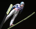写真は1本目のジャンプに臨むウォルフガング・ロイツル（%%Wolfgang Loitzl%%）。(c)AFP/Kazuhiro NOGI