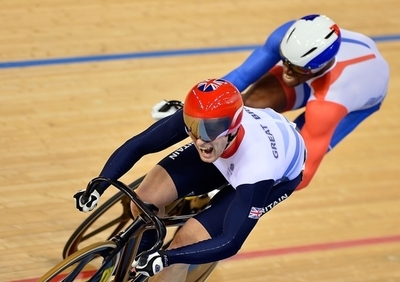 ケニーが自転車男子スプリントで金メダルを獲得