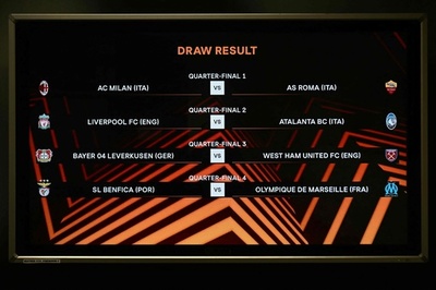 リバプールはアタランタと対戦、EL準々決勝