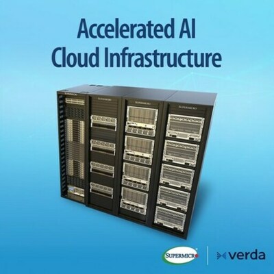 SupermicroとVerda、次世代AIワークロード向けに持続可能なフルスタックAIクラウド基盤を提供
