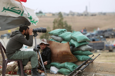 IS拠点のティクリートを「解放」、イラク政府発表