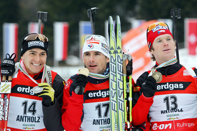 ＜バイアスロン世界選手権2007＞男子個人20キロメートル、ポワレ 金メダルを獲得 - イタリア