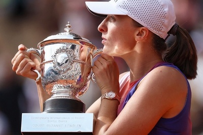 全仏OP女王シフィオンテク 大差で世界ランク1位堅持