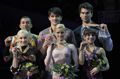 ロシアのボロソジャー/トランコフ組がペア制す、世界フィギュア