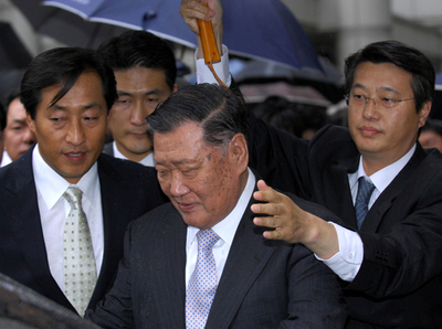 現代自動車会長の控訴審、猶予判決で実質減刑