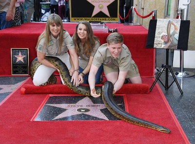 「クロコダイルハンター」、死後にハリウッド殿堂入り